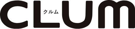フッターのCLUMロゴ